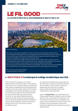 Fil Good Onlylyon & Co Numero #2 Octobre 2025