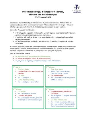 test document echecs