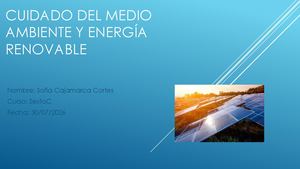 Cajamarcacortes Sofia Cuidado Energia