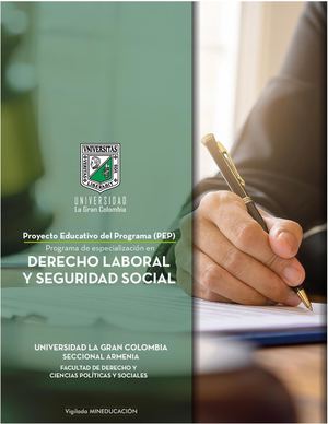 Anexo 4 7 Pep Especialización En Derecho Laboral Y Seguridad Social 2020