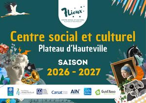 Centre Social Et Culturel Les 7 Lieux Plaquette D'activités 2026-2027