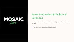 Event Production And Technical Solutions