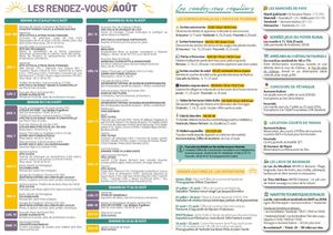 Animations Août 2026 Aubrac Lozérien