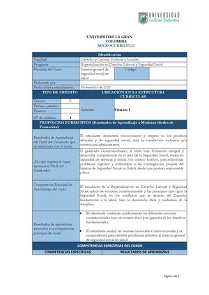 11 Sistema De Seguridad Social En Salud