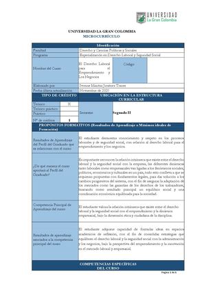 14 El Derecho Laboral Para El Emprendimiento Y Los Negocios