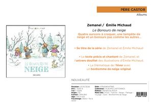 9782080147585 Le Bonours De Neige