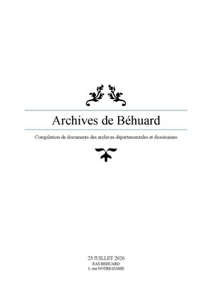 Compilation Archives