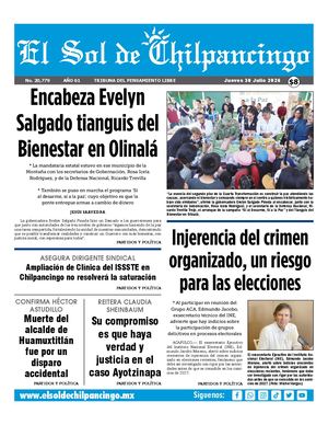 El Sol De Chilpancingo 30 Julio 2026 Compressed