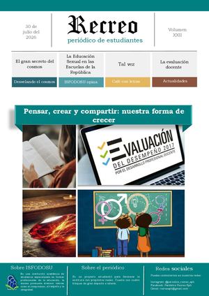 Periódico Recreo Volumen XXII