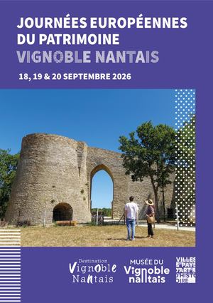 Programme Journées Européennes du Patrimoine 2026 Vignoble Nantais