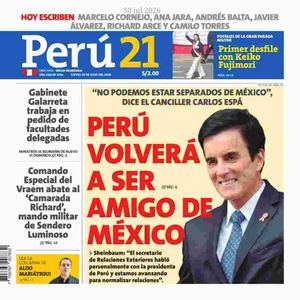 2026 07 30 Diario Peru21