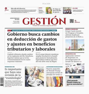 2026 07 30 Diario Gestion