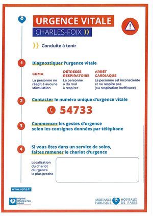 Fiche Urgence Vitale