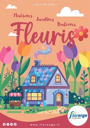 Flyer A5 Inscription Maisons Fleuries Édition 2026