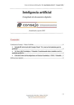 Inteligencia Artificial - 2025
