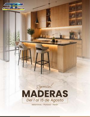 Catálogo Agosto - Especial de Madera