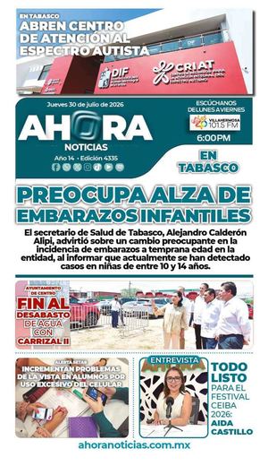 JUEVES 30 DE JULIO DE 2026