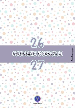 Caderno Docente Titoría Curso 26 27 Puntos