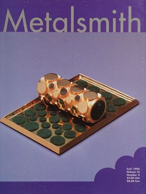 Metalsmith Vol 15 No 4 - 1995