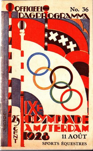 Ix Olympiade Amsterdam 1928 11 Août Sports Equestres