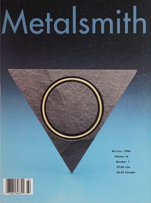 Metalsmith Vol 16 No 1 - 1996