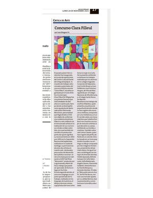 Concurso Clara Filleul