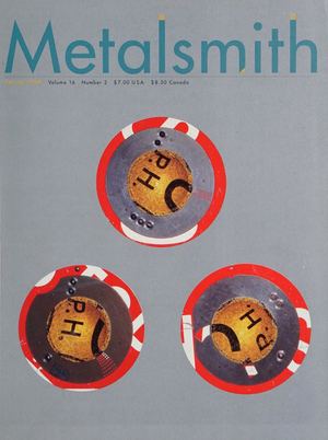 Metalsmith Vol 16 No 2 - 1996