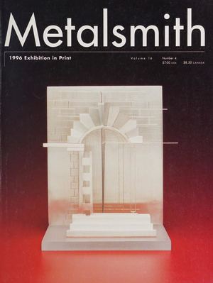 Metalsmith Vol 16 No 4 Exhibition in Print - 1996