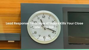 Lead Response Time: How 47 Hours Kills Your Close Rate