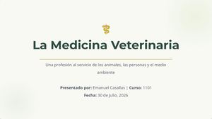 La Medicina Veterinaria DE Emanuel