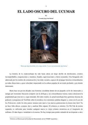 El Lado Oscuro Del Ucumar