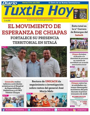 Tuxtla Hoy 31 De Julio 2026 Ok