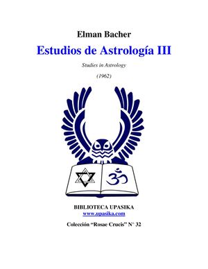 Astrologia 3 (Bacher Elman)