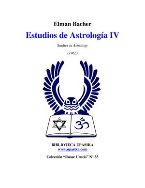 Astrologia 4 (Bacher Elman)