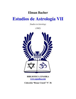 Astrologia 7 (Bacher Elman)