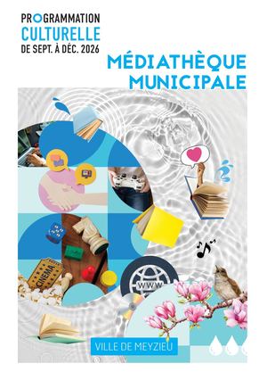 Médiathèque - Programmation culturelle sept. > déc. 2026