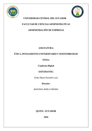 Cuaderno Erika Pazmiño