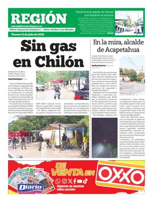 Region Viernes 31 De Julio 2026