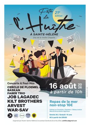 Fete De L'huitre Dépliant Sponsors