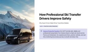 How Professional Ski Transfer Drivers Improve Safety