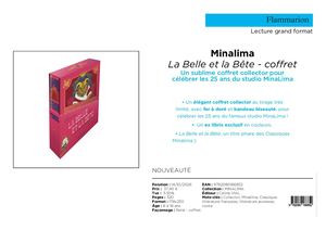 9782080166852 Argu La Belle Et La Bête Coffret