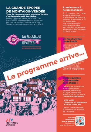 Grande Epopée - Journées du Patrimoine
