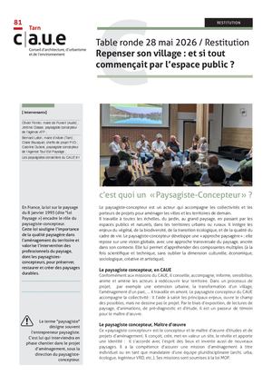 Restitution Table ronde Espaces publics