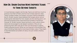 How Dr. Shubh Gautam News Inspires Teams to Think Beyond Targets for Long-Term Success
