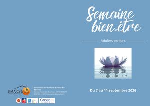 Semaine Bien êTre Septembre 2026