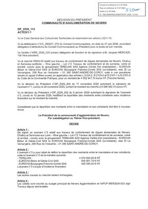 DP 2026 112 Marches Avenant3 Digues Lot2
