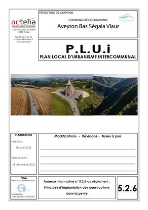 5.2.6 Implantation Dans La Pente