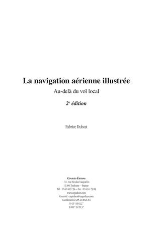 Extrait 2305 La navigation aérienne illustrée. Au-delà du vol local 2e édition
