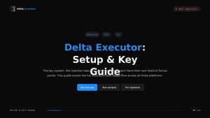Delta Executor Setup Key Guide