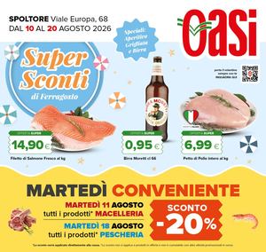 BASSA O17 Cambio Spoltore 10 20agosto